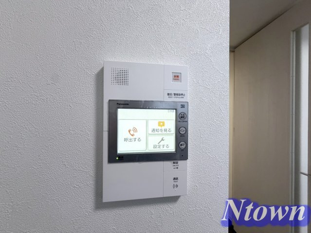 【セキュリティ】 | プレリス浅間町フォルテラ | モニター付きです。