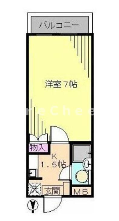 ハイコーポ大久保の間取り