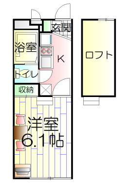 ヴァーグの間取り