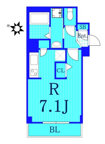 パレスワカタケの間取り