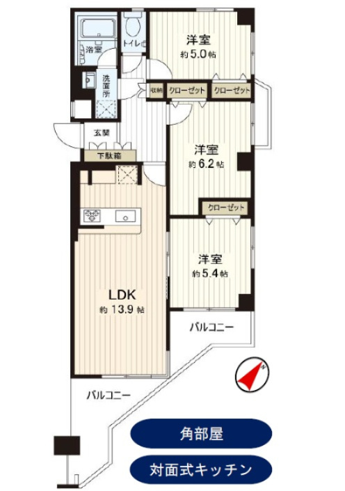 クレストコート東戸塚Ⅱの画像