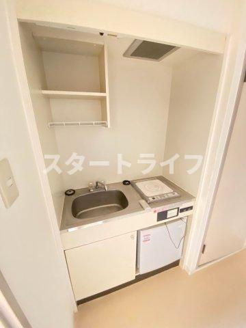 大阪市淀川区西中島６丁目の賃貸マンションのキッチン