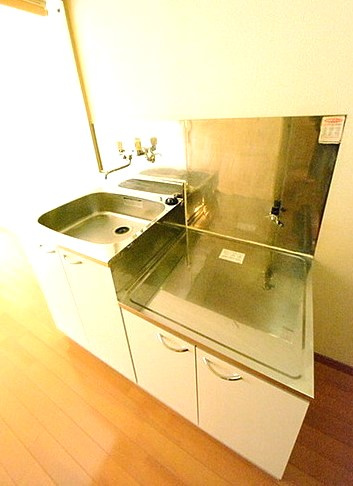 羽村市羽加美１丁目の賃貸マンションのキッチン