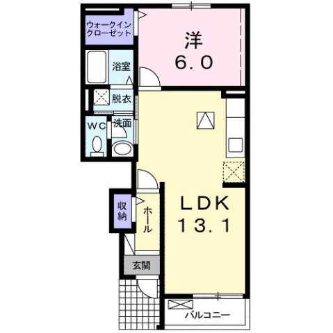 ビサイドアヴェニューの間取り