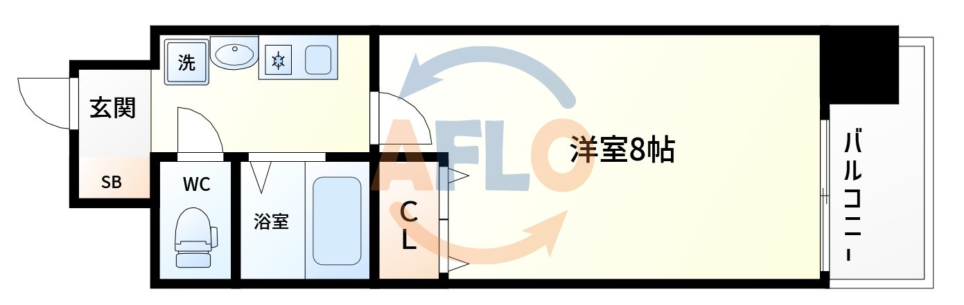 新梅田プライムの間取り|新梅田プライム　間取り