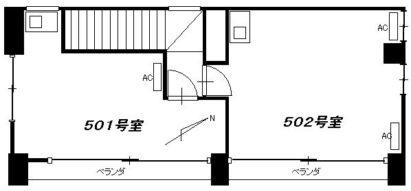 【間取り】 | ＣＵＢＥ飯田橋ビル