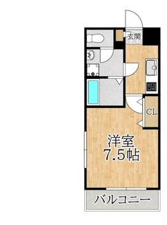 【間取り】 | ニューアローズＭⅢ | 間取りです。
