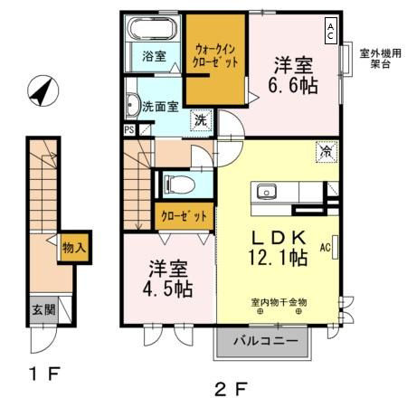 グラン　シエルの間取り