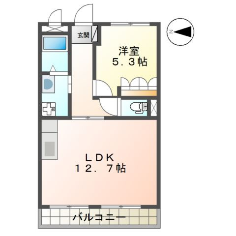 【間取り】 | カーサフェリーチェONGA