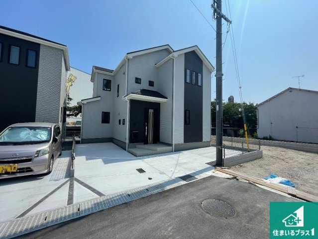 明石市魚住町西岡　第5期　新築一戸建ての外観|お客様に長く安心して住んでいだだける事にこだわった家づくり！住んでからのアフターサービスにもしっかりと取り組んでいます！