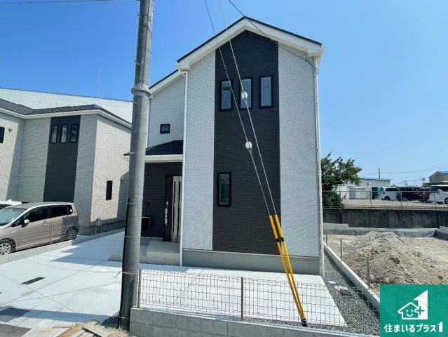 明石市魚住町西岡　第5期　新築一戸建ての外観|安心の10年保証！外観を美しく保ち、雨水で汚れを落とします！気になることがありましたら、お気軽にお問い合わせください！