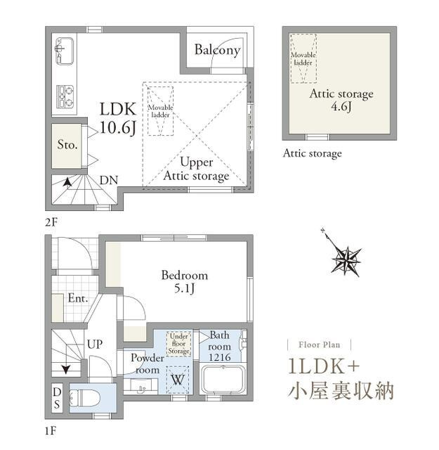 アーベインテラス早稲田の間取り|間取りです