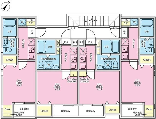 ブライツ幕張の間取り