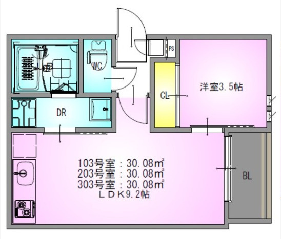 ＲＥＧＡＬＥＳＴRISEの間取り
