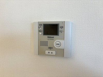 【セキュリティ】 | メゾンソレイユ　B棟 | TV付インターホン※イメージです
