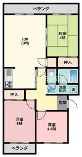 丹波市柏原町柏原のアパート