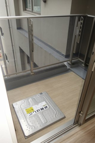 KDXレジデンス八丁堀のバルコニー