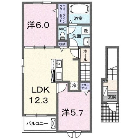 【間取り】 | ノース　パティオ