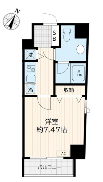 アリエルズ赤坂の間取り|アリエルズ赤坂