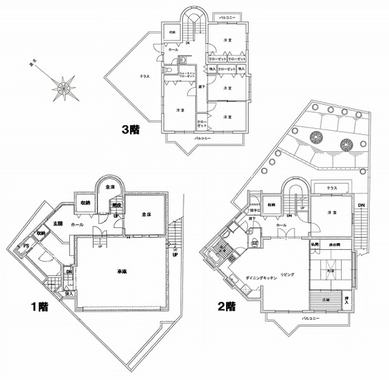 【間取り】 | 東区松崎1丁目事務所
