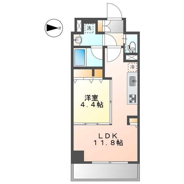 ブルジュ385パークアベニューの間取り