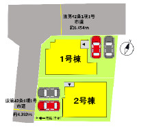 よかタウン／東区榎町２期／2号棟の区画図