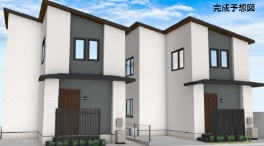 【外観パース】 | 杉並区桃井1丁目戸建賃貸 | ☆新築☆7月完成予定。