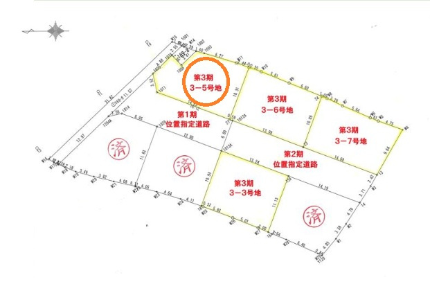 加古川市加古川町友沢 第3期　　　売土地の土地図