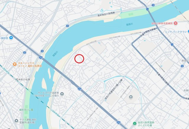 加古川市加古川町友沢 第3期　　　売土地の地図