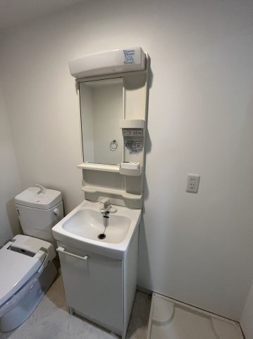 デュプレクス白山の洗面所