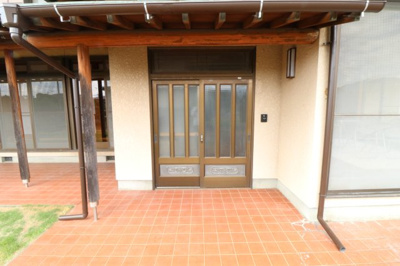 【玄関】 | 桜川市真壁町上小幡7DK中古住宅