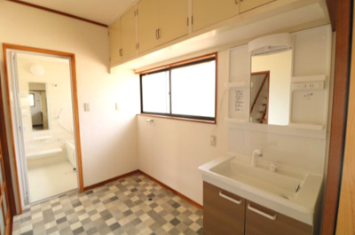 【独立洗面台】 | 桜川市真壁町上小幡7DK中古住宅