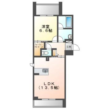 ポーラスターＮＨの間取り