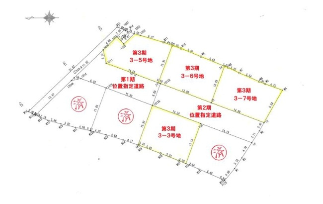 加古川市加古川町友沢 第3期　　　売土地の土地図