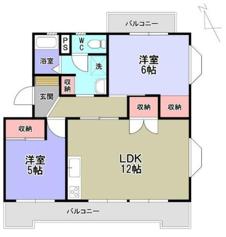 【間取り】 | 第1松本マンション