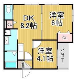 F asecia Olenの間取り