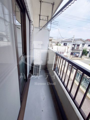【バルコニー】 | コーポ照力 | 別号室参考写真です