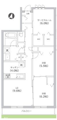 ブリス宮前平の間取り