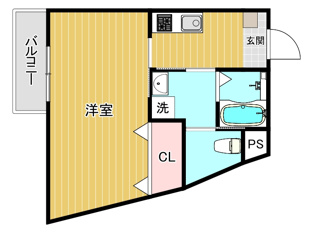 レヴァンテ宝塚の間取り