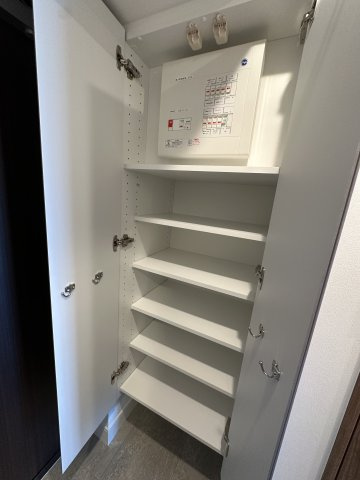 コンシェリア町屋の収納|ちょっとした収納スペースも充実しています