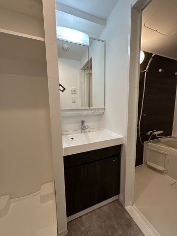 コンシェリア町屋の洗面所|忙しい朝には欠かせない洗面所です