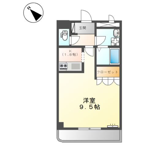 シャトーヒルズの間取り