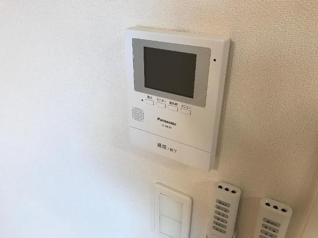 エスパース周南の内装|カメラ付インターホン
