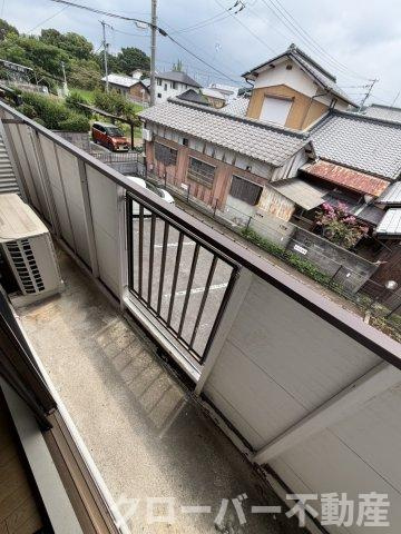 アパルトマン・オノのバルコニー