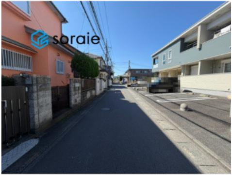 入間市小谷田1丁目　中古戸建の前面道路含む現地写真|10/8　撮影