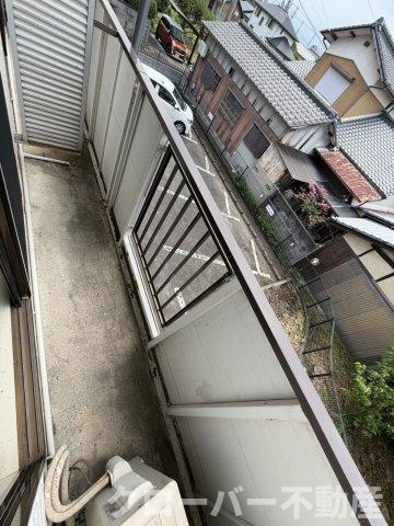 アパルトマン・オノのバルコニー