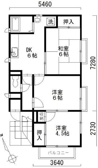 【間取り】 | サウスハイツ
