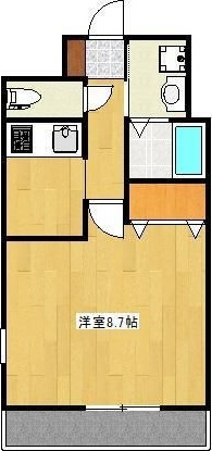 クロノス29新町の間取り