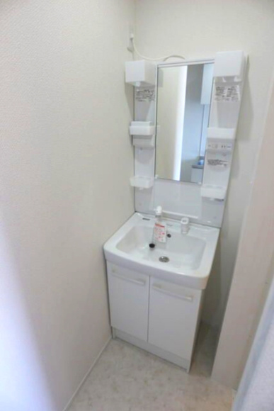 松戸市小金清志町３丁目のアパートの洗面所|※別部屋参考写真