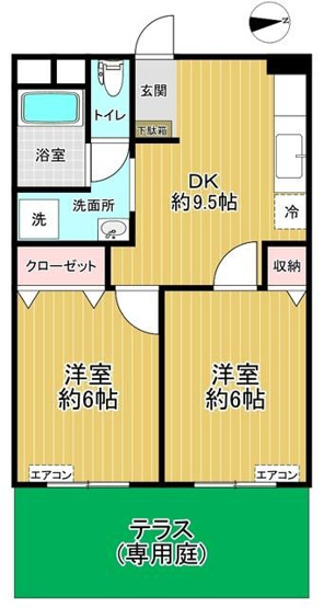 【間取り】 | ハイツカメリア